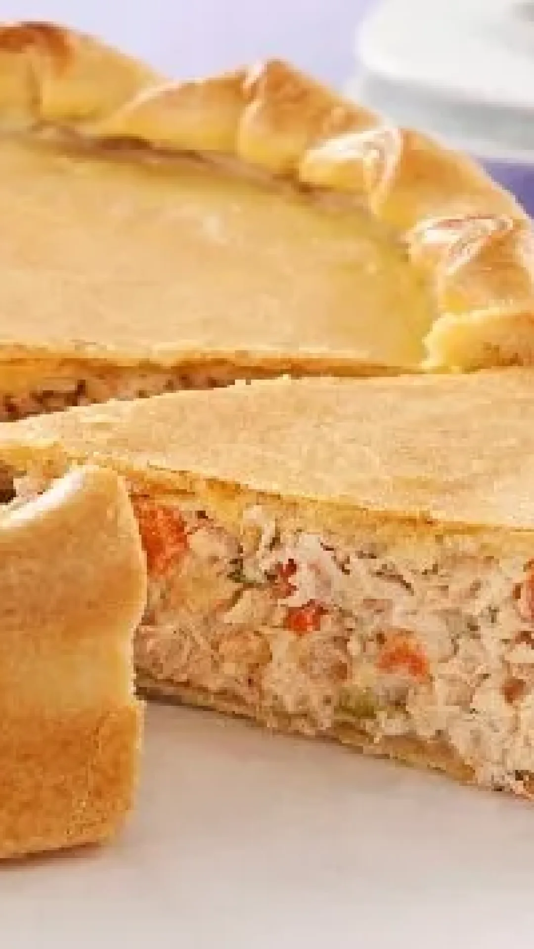 Torta de Frango Cremoso
