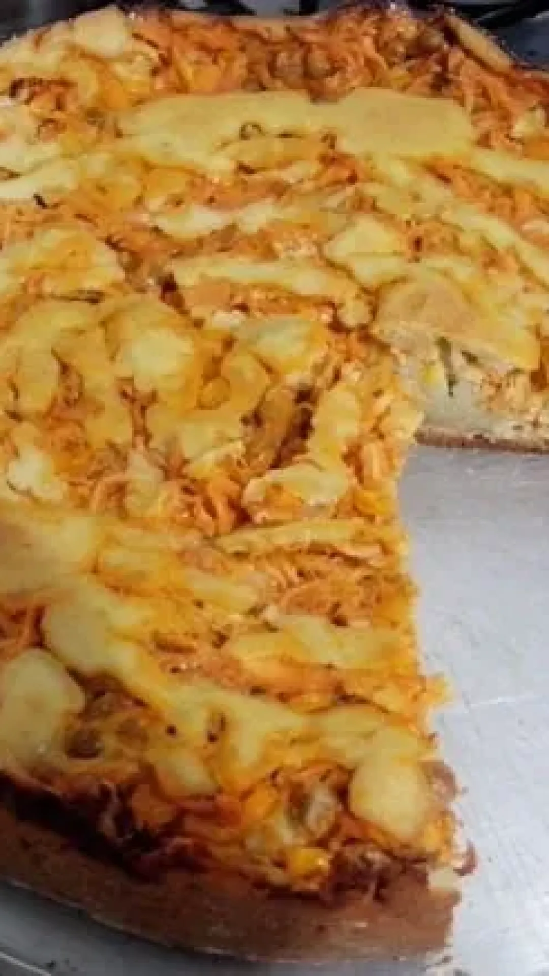 Torta de Frango Molhadinha