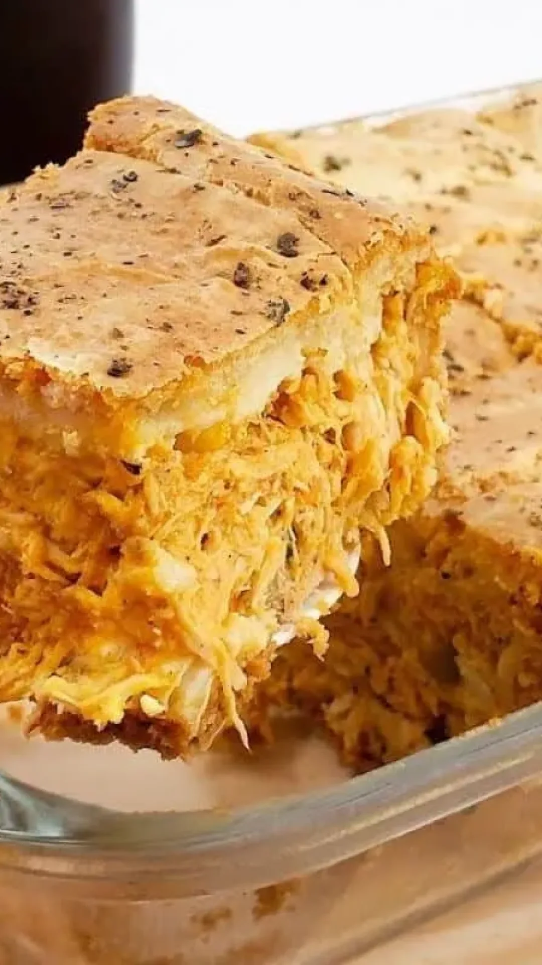 Torta de frango saudável: uma opção leve, deliciosa e nutritiva, perfeita para o lanche