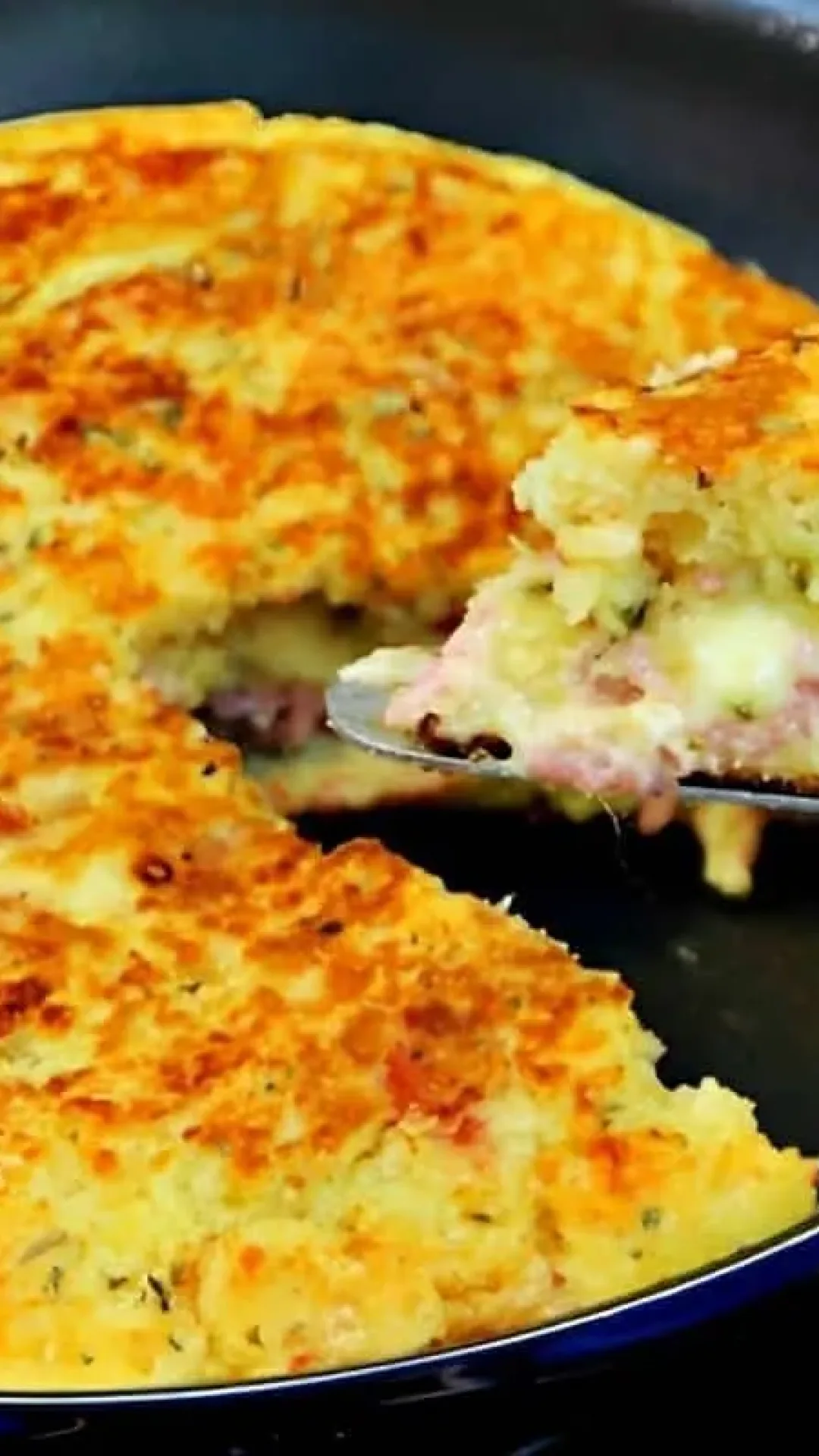 Torta de frigideira que fica pronta em 10 minutos  até quem não sabe cozinhar consegue fazer
