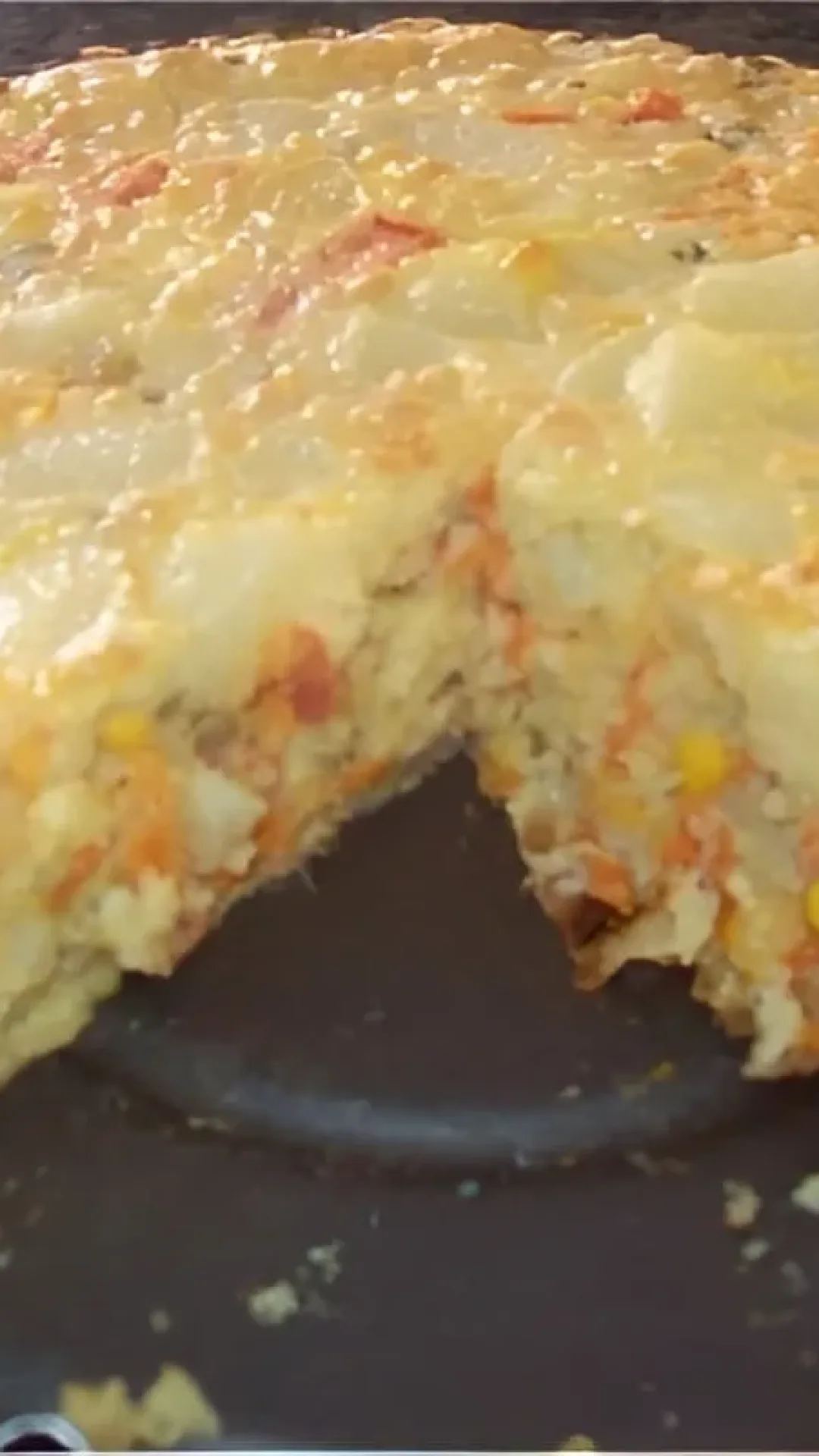 Torta de legumes de liquidificador perfeita para um lanche leve e saudável