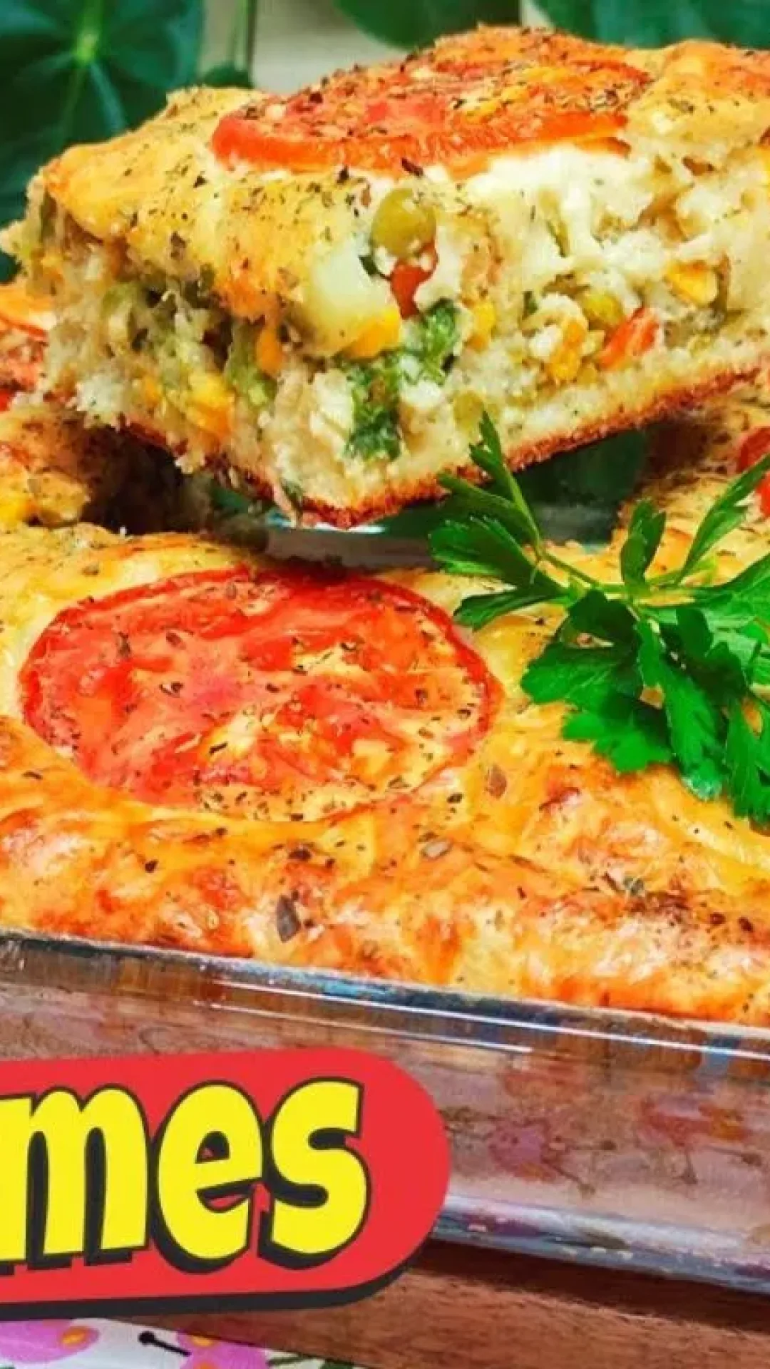 Torta de legumes leve e muito gostosa com uma massa que fica simplesmente incrível