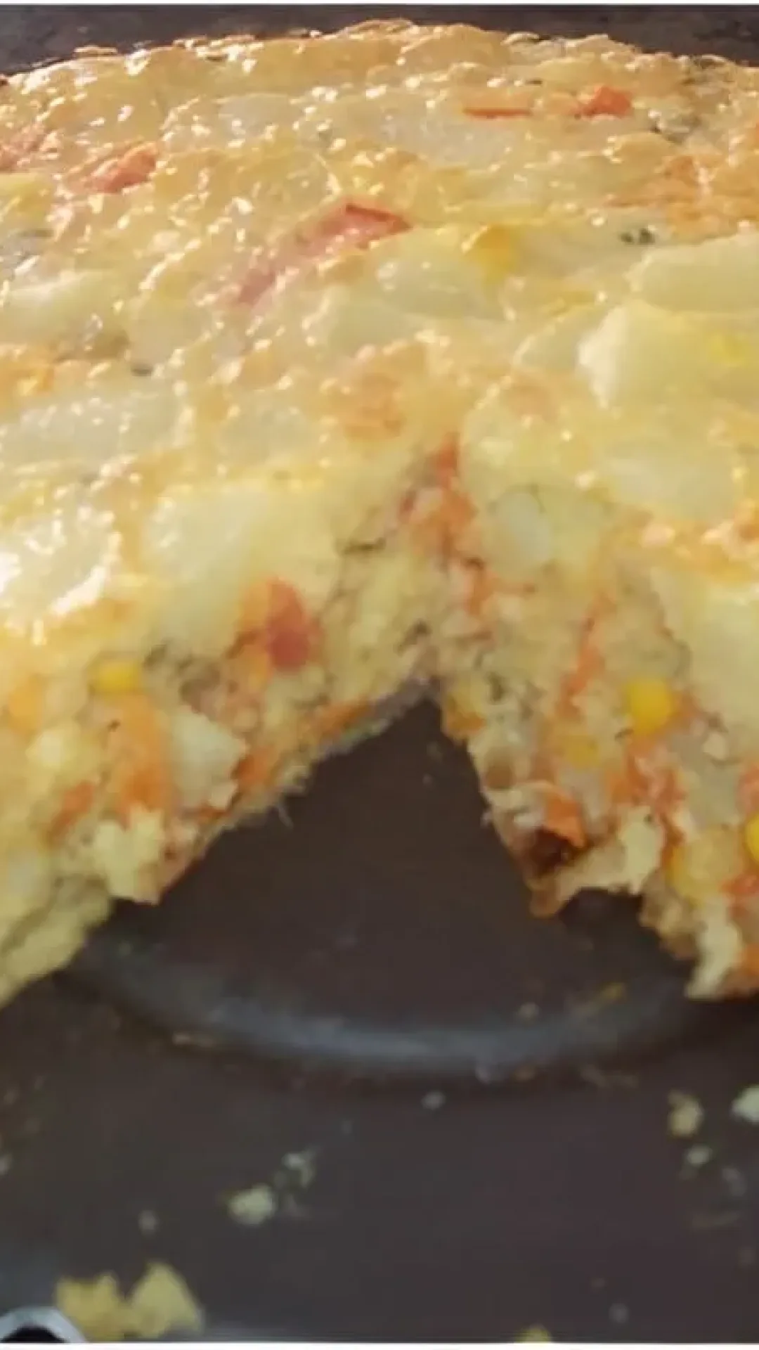 Torta de legumes perfeita para crianças que não comem legumes