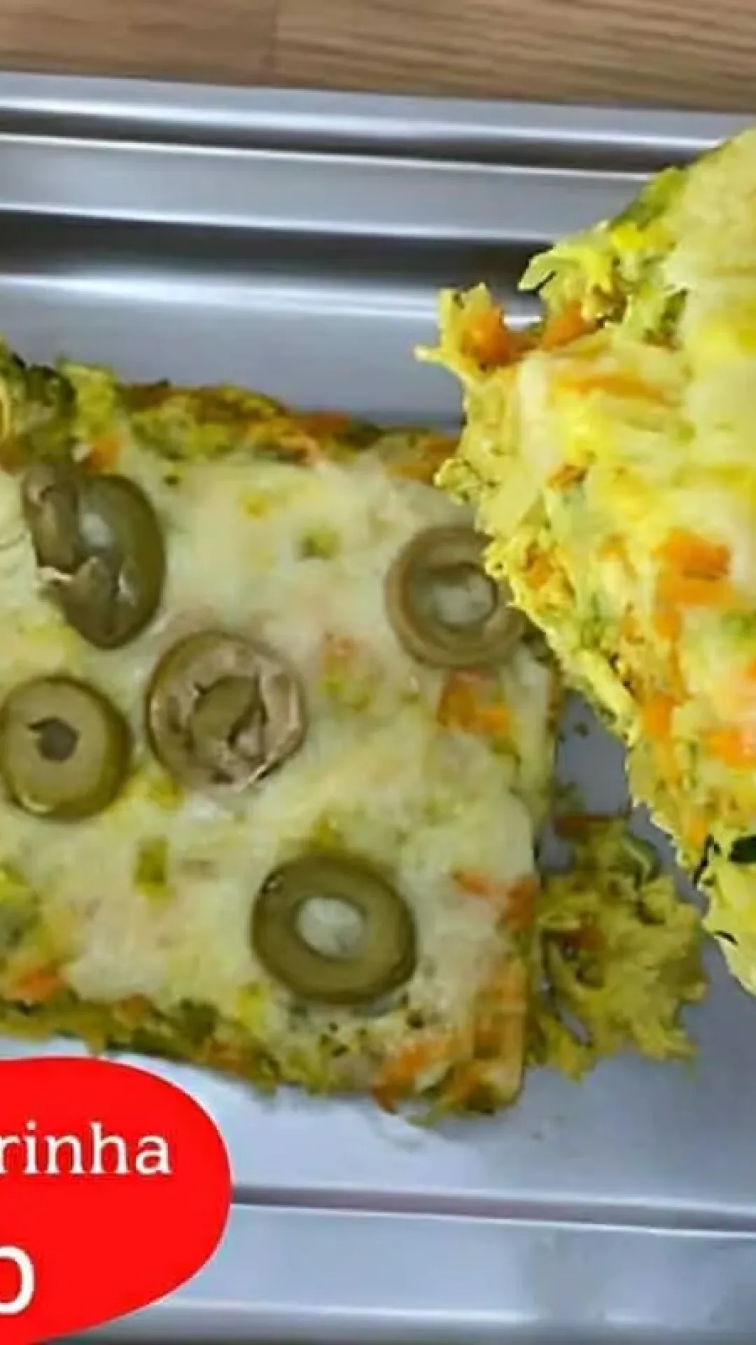 Torta de legumes sem farinha uma maneira deliciosa das crianças e adultos comerem legumes