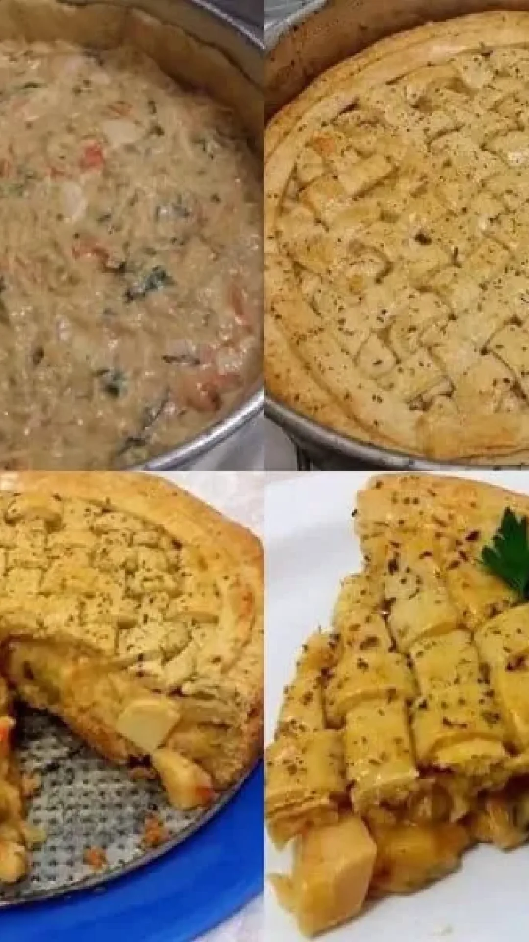 Torta de Palmito Cremosa