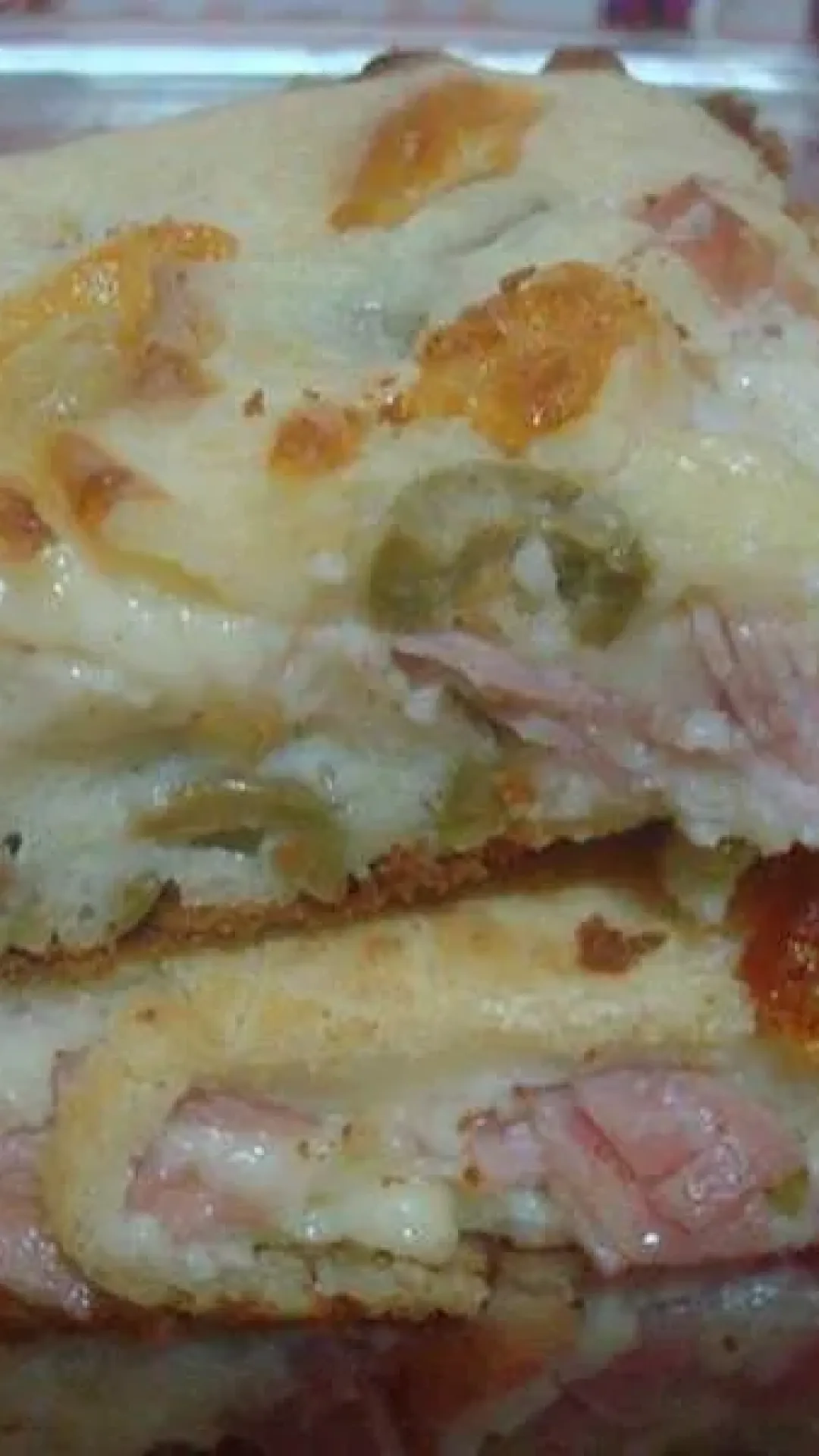 Torta de Queijo, Presunto e Frango