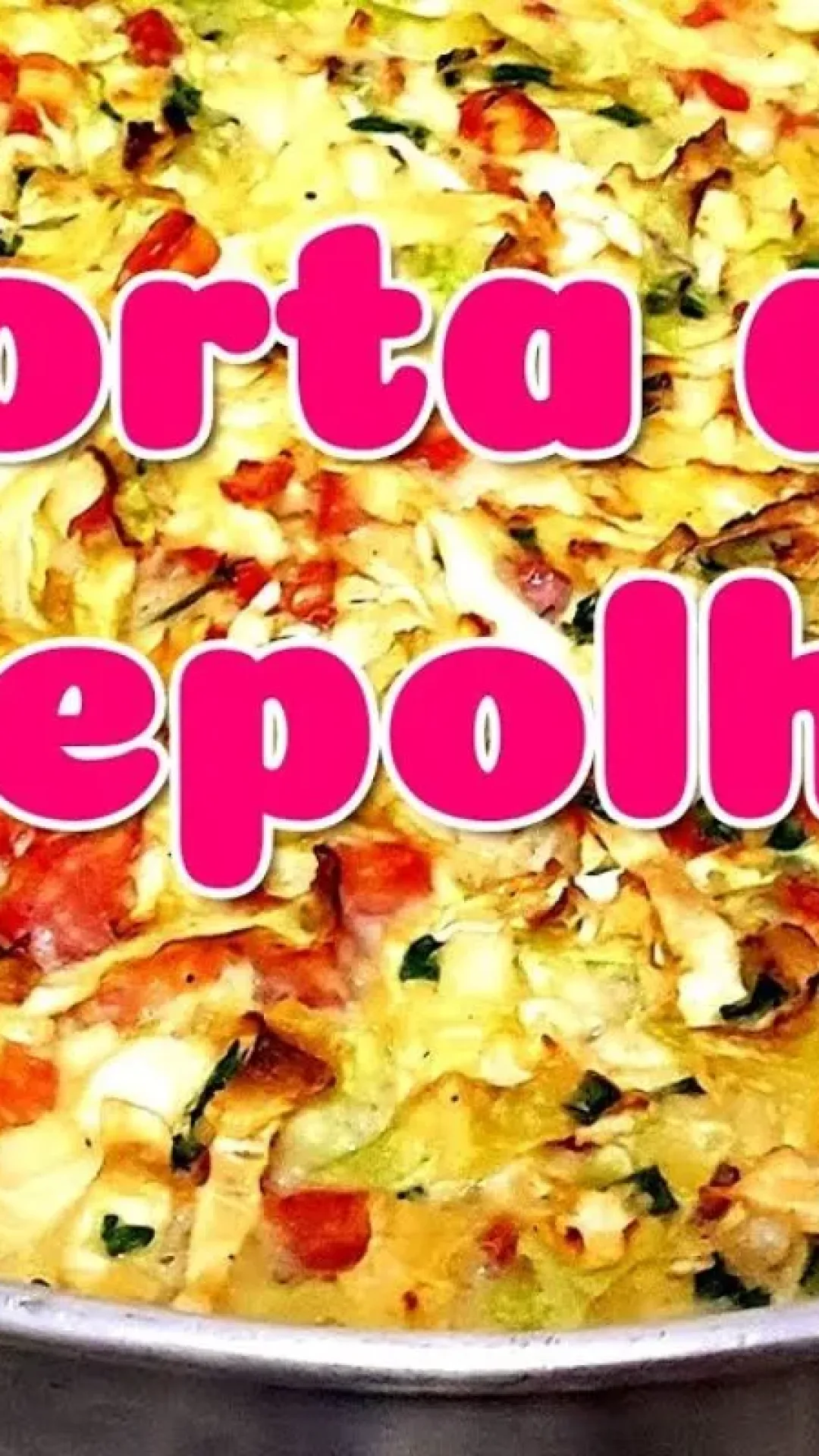 Torta de repolho cremosa: uma receita simples e deliciosa que fica com uma cremosidade incrível