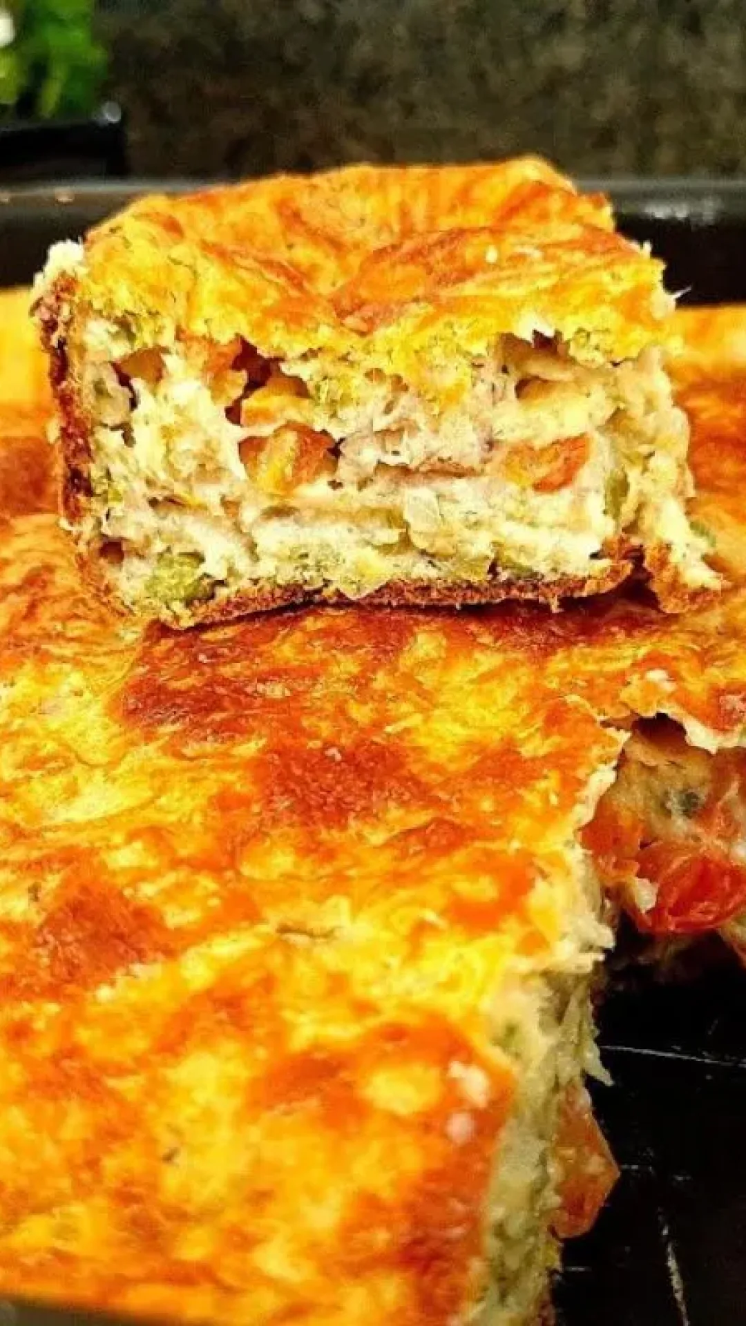 Torta de sardinha tradicional igual da vovó feita no liquidificador fácil e muito saborosa