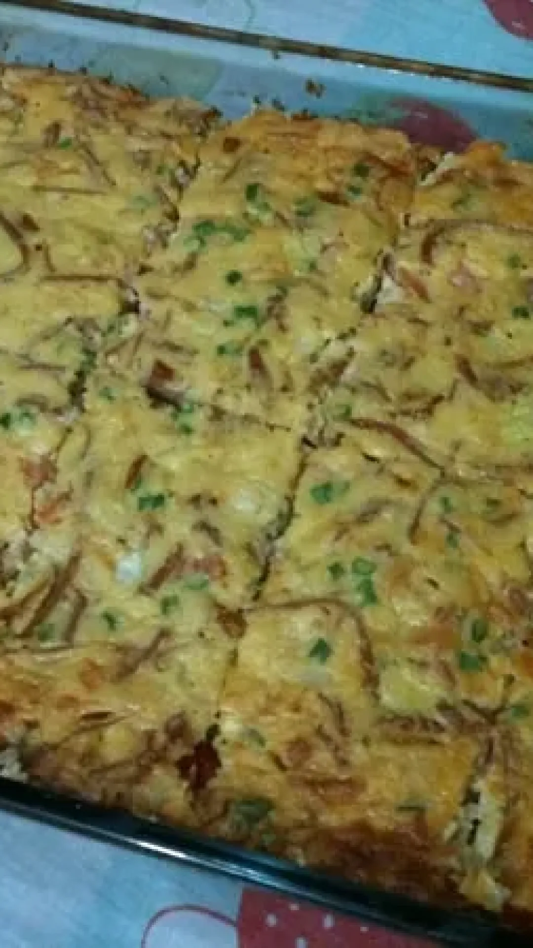 Torta de Sobras de Arroz