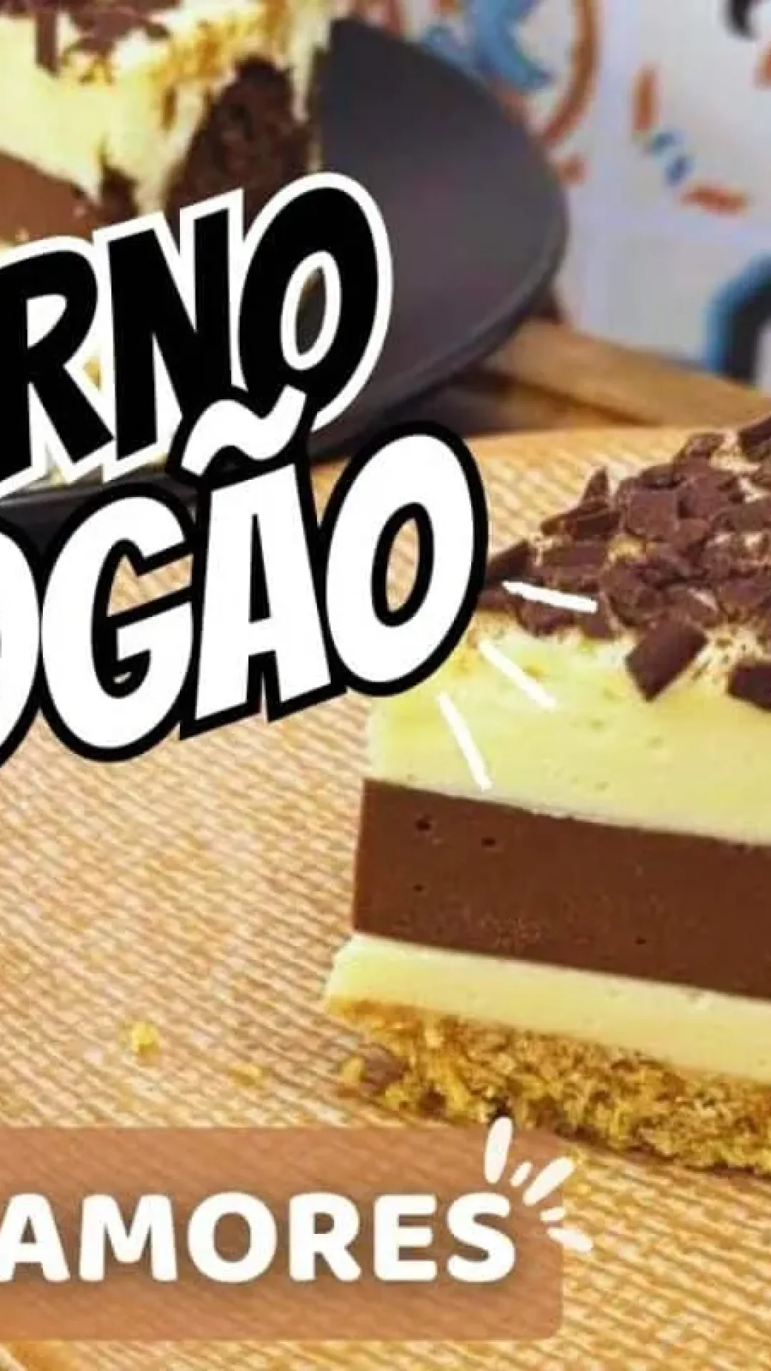 Torta dois amores feita sem forno e sem fogão: a sobremesa mais prática e deliciosa para você brilhar em qualquer ocasião