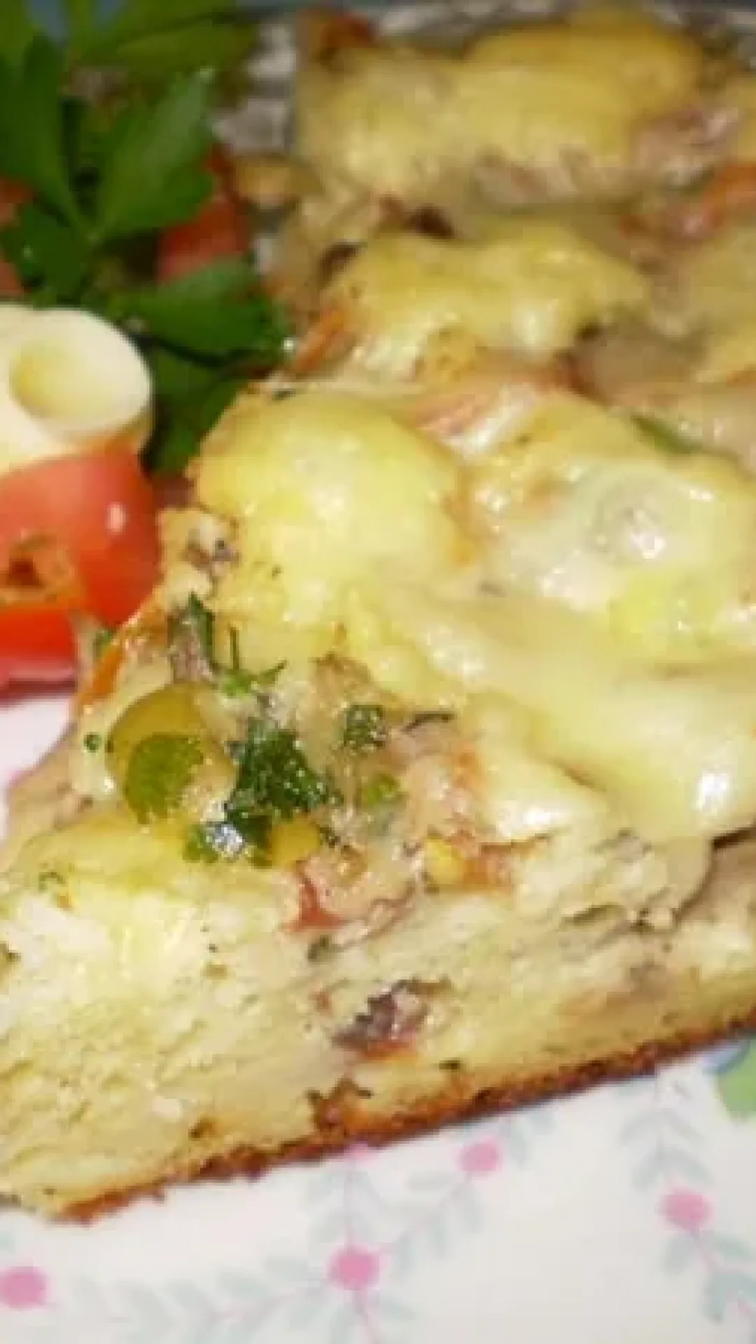 Torta-Pizza Rápida de Sardinha