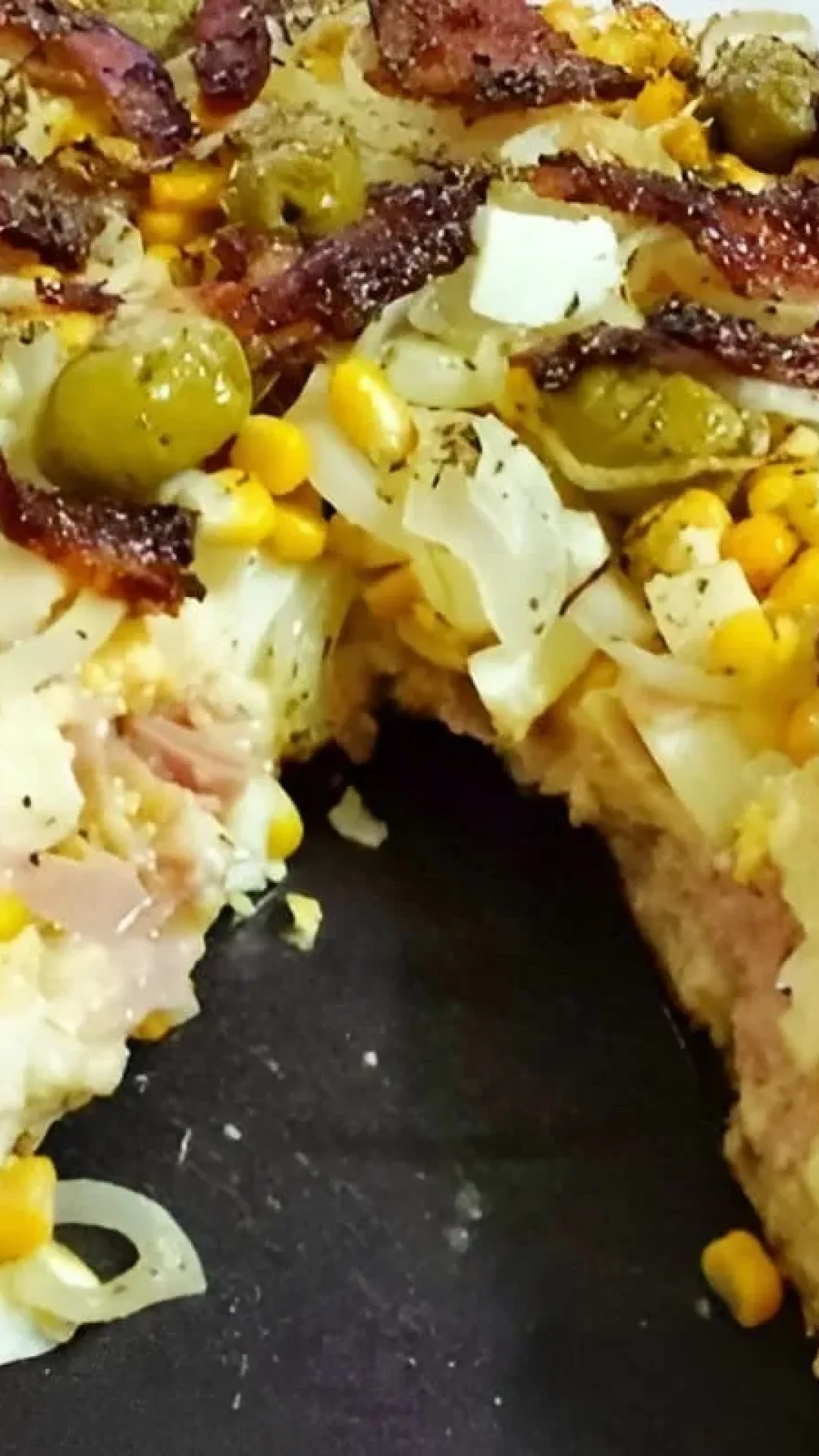 Torta portuguesa de liquidificador um lanche rápido e delicioso para toda família