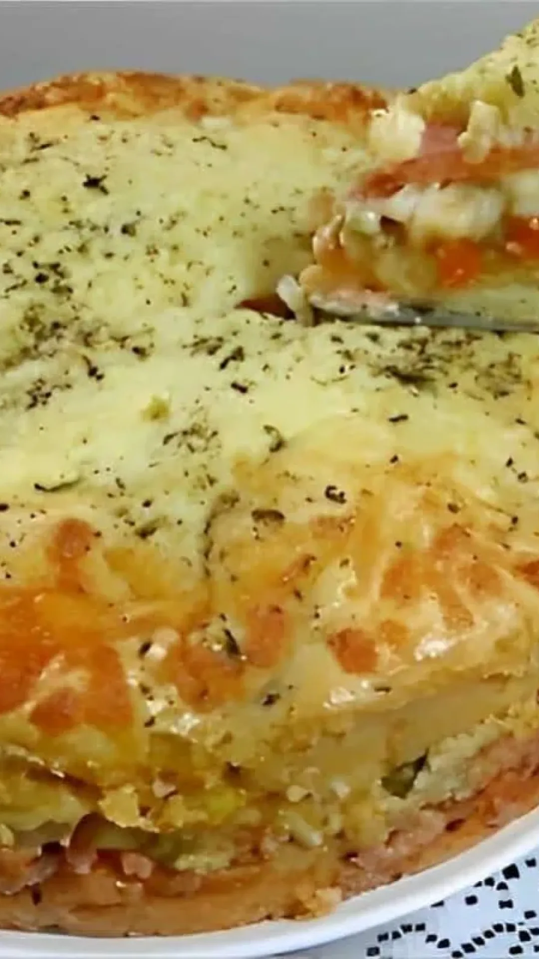 Torta portuguesa fácil feita com ingredientes que você tem em casa a massa derrete na boca