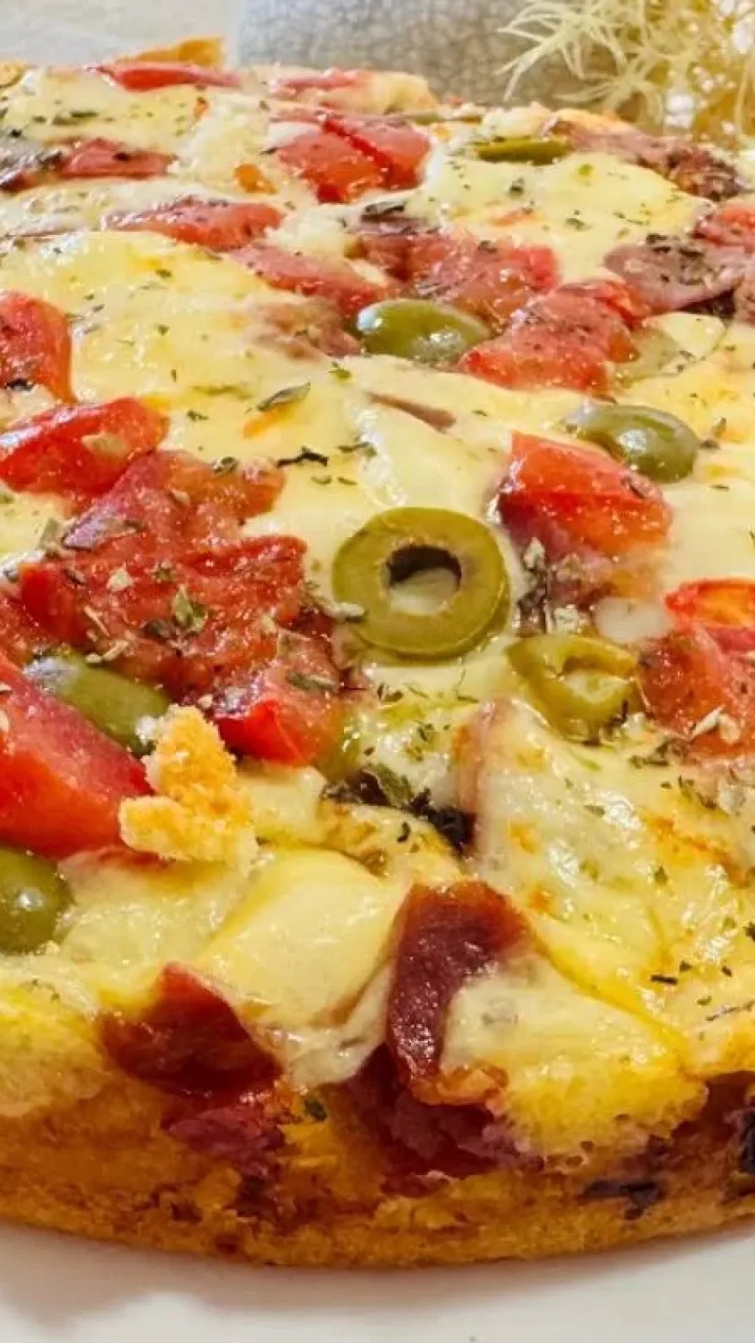 Torta salgada especial com massa fofinha feita no liquidificador para seu lanche ou jantar