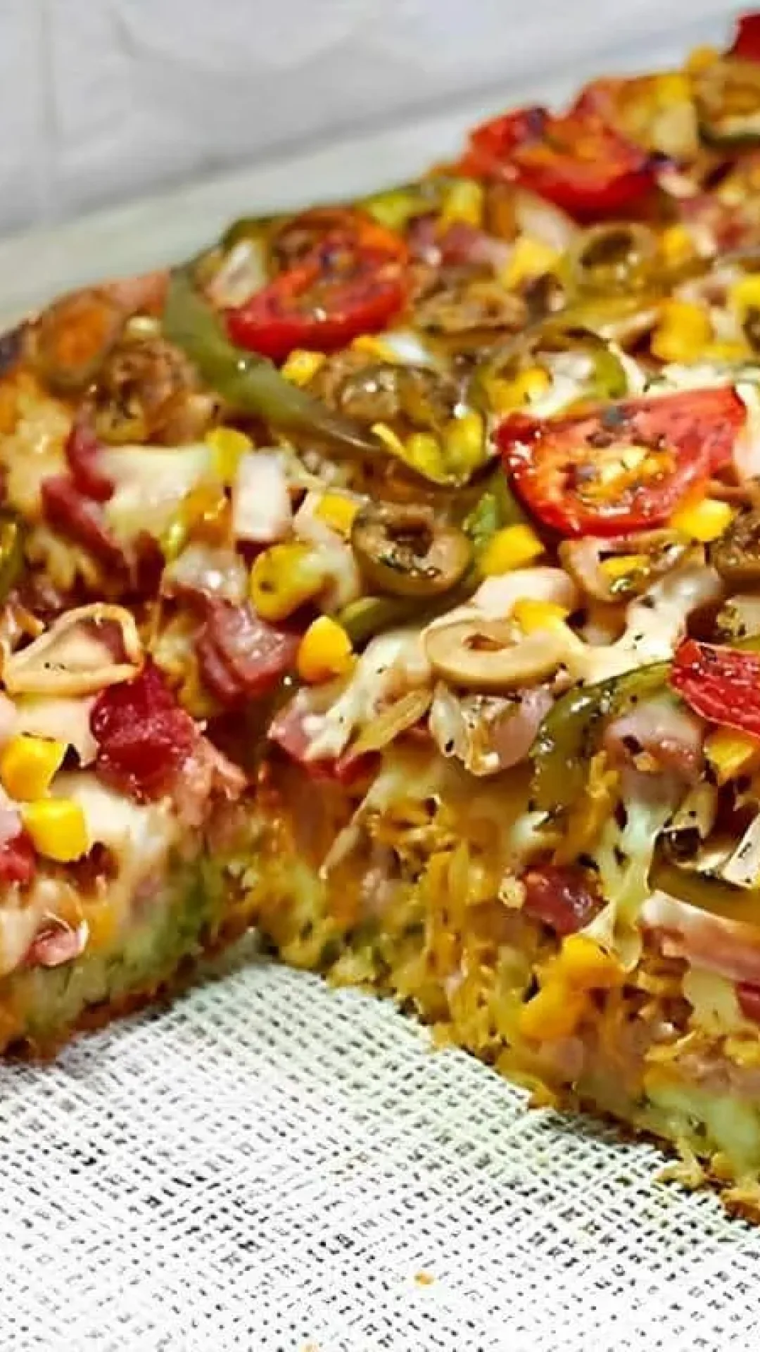 Torta X-Tudo uma torta maravilhosa e muito bem recheada em casa todo mundo adora