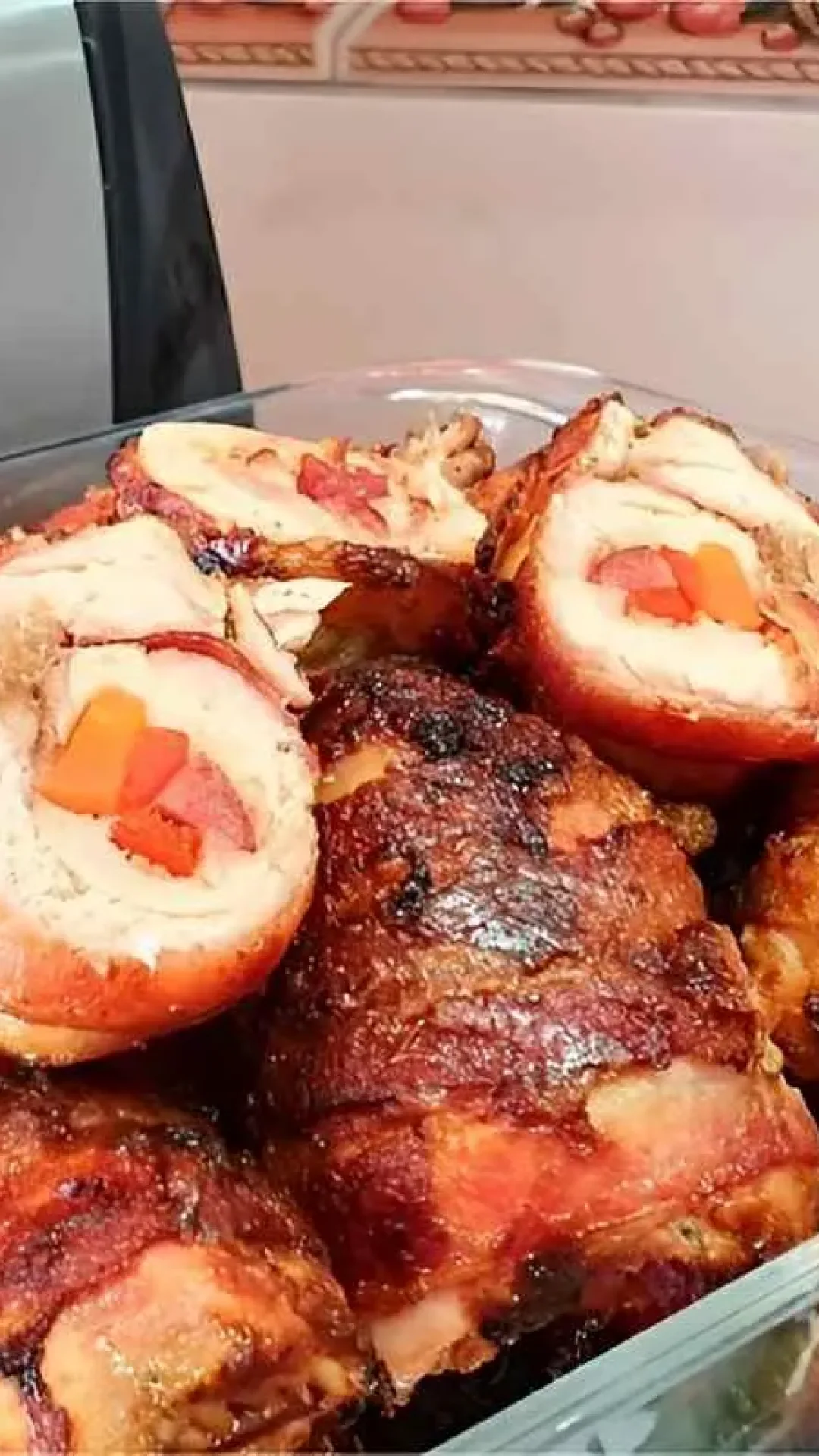 Um prato surpreendente para seu almoço: sobrecoxa recheada na air fryer