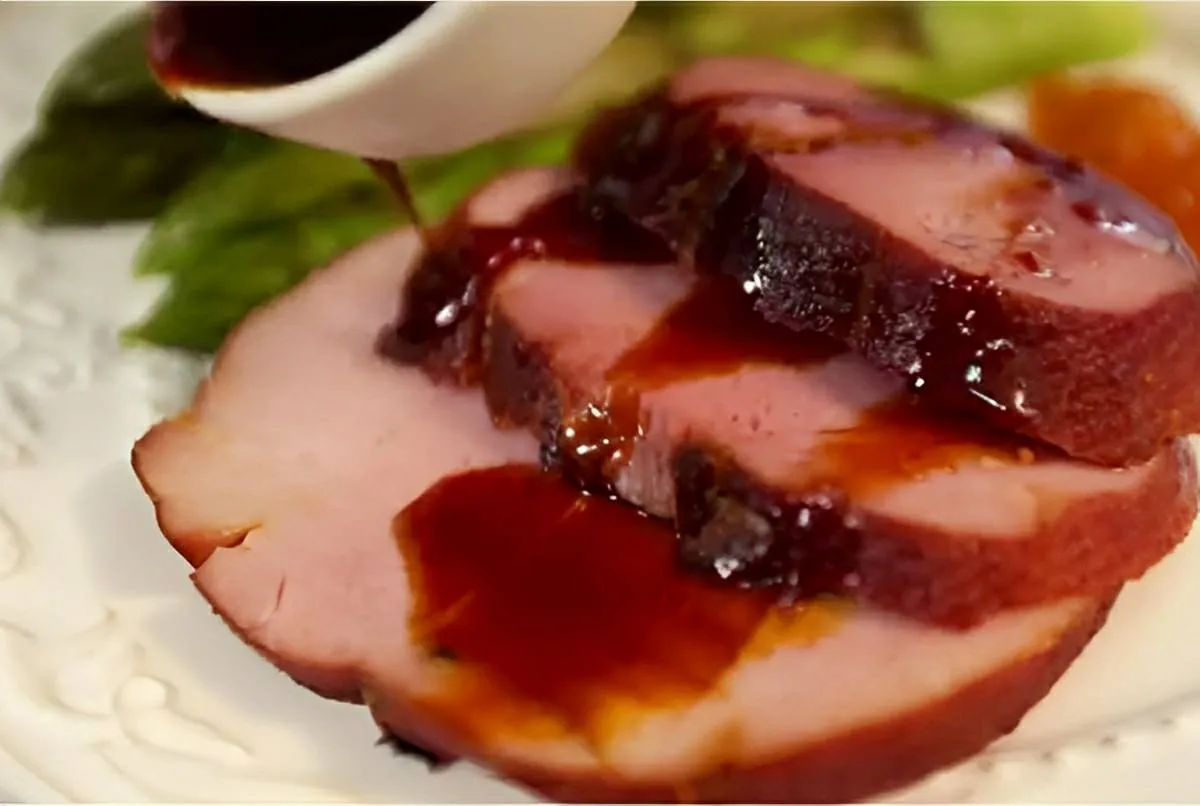 Tender de natal com laranja e mel um prato tradicional e hoj