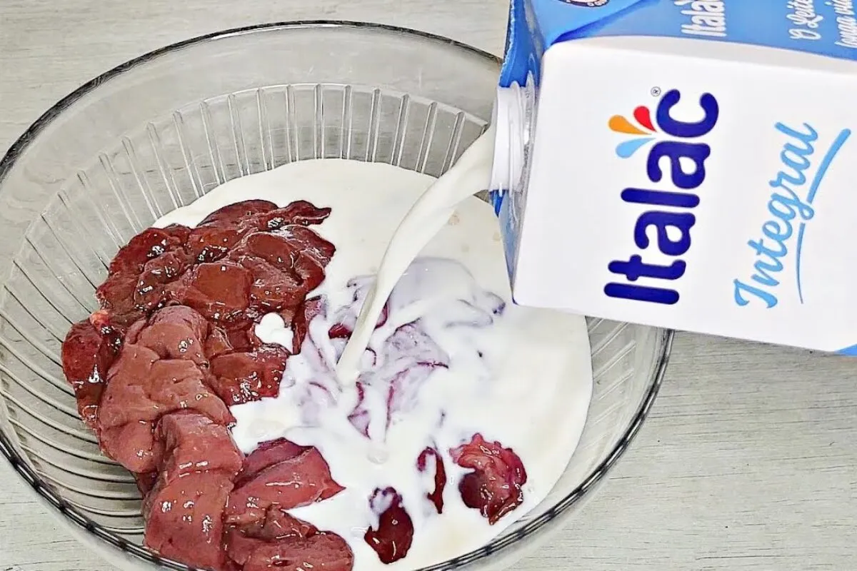 Todo mundo vai te pedir a receita desse fígado acebolado dif