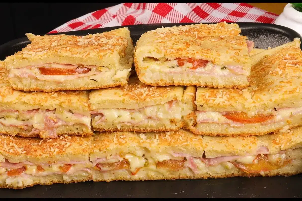 Torta bauru: esse recheio fica muito molhadinho e a massa de