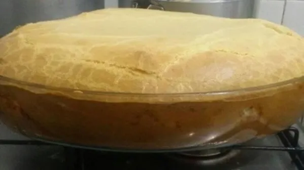 Torta Cremosa de Frango de Liquidificador