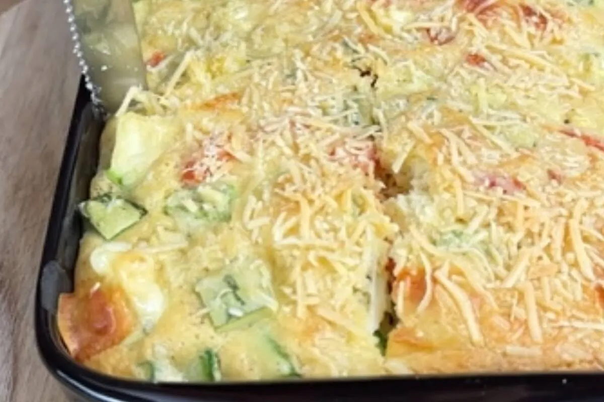 Torta de abobrinha leve e deliciosa: tão gostosa que dá até