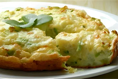 Torta de abobrinha um prato leve e prático perfeito para o f