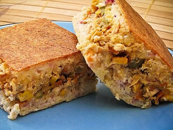Torta de Atum de Liquidificador