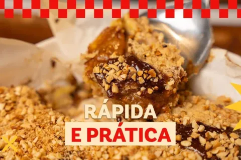 Torta de banana mais fácil do mundo que fica pronta em minut