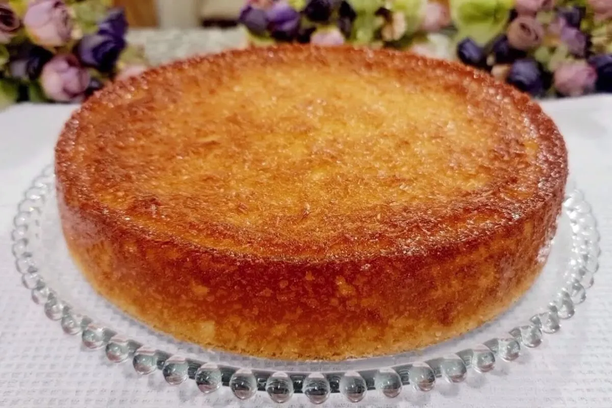 Torta de coco sem glúten: ótimo para quem procura um docinho
