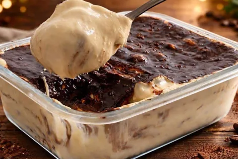 Torta de doce de leite que não vai ao fogo, uma  sobremesa g