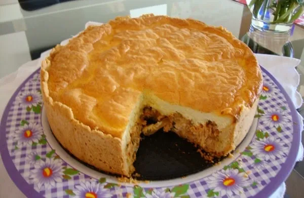 Torta de Frango Cremosa