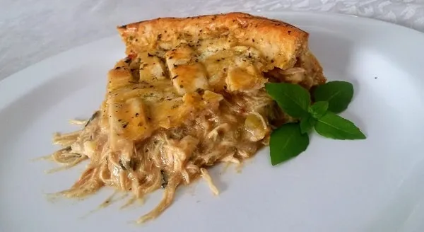 Torta de Frango Cremosa