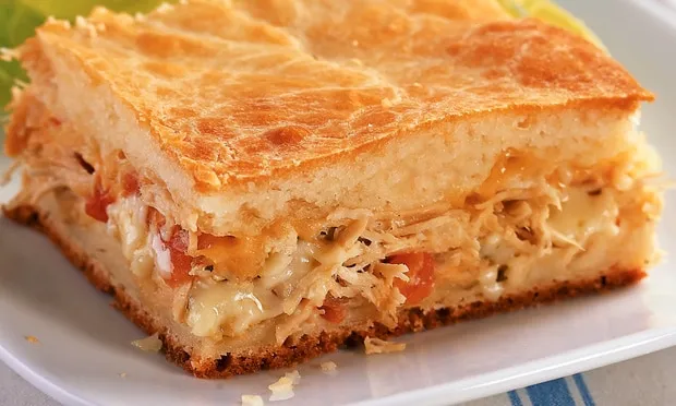 Torta de Frango de Liquidificador (empadão de liquidificador