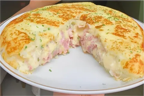 Torta de frigideira simples e prática de ser feita você vai 