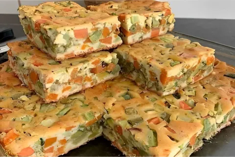 Torta de legumes fácil para aproveitar os legumes da sua gel
