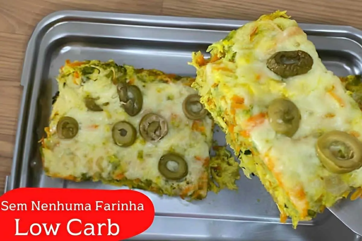 Torta de legumes sem farinha uma maneira deliciosa das crian