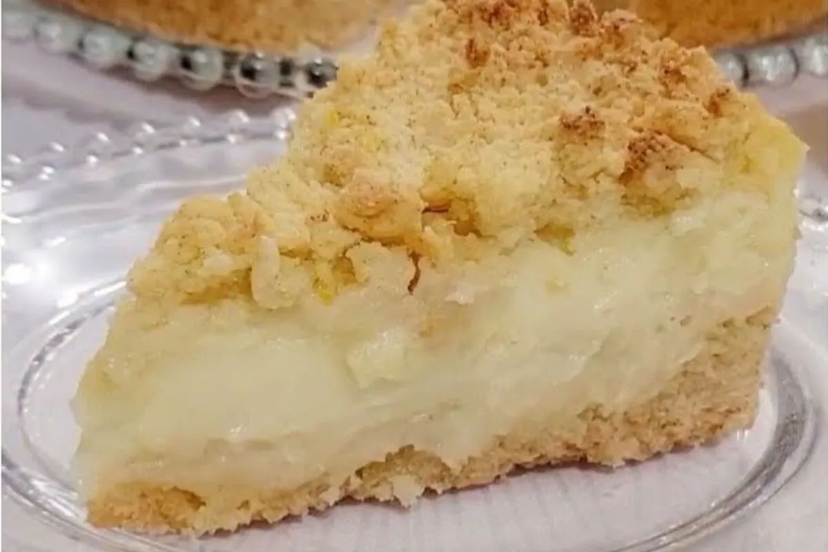 Torta de limão com um equilíbrio perfeito entre o doce e o a