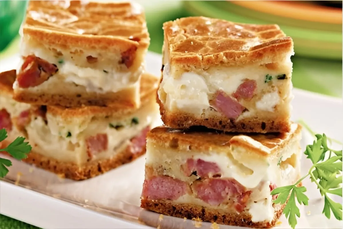 Torta de linguiça e requeijão de liquidificador fácil um lan