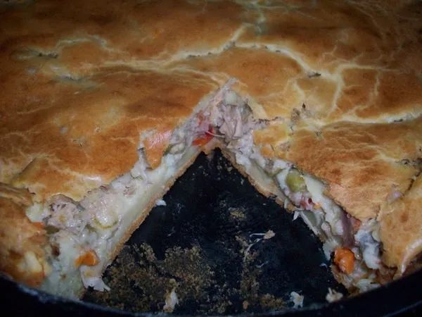 Torta de Palmito de Liquidificador