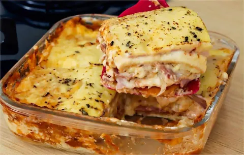 Torta de pão um lanche econômico e delicioso para o feriado 