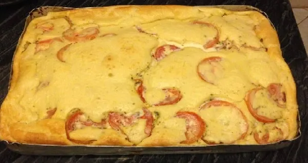 Torta de Pizza de Liquidificador