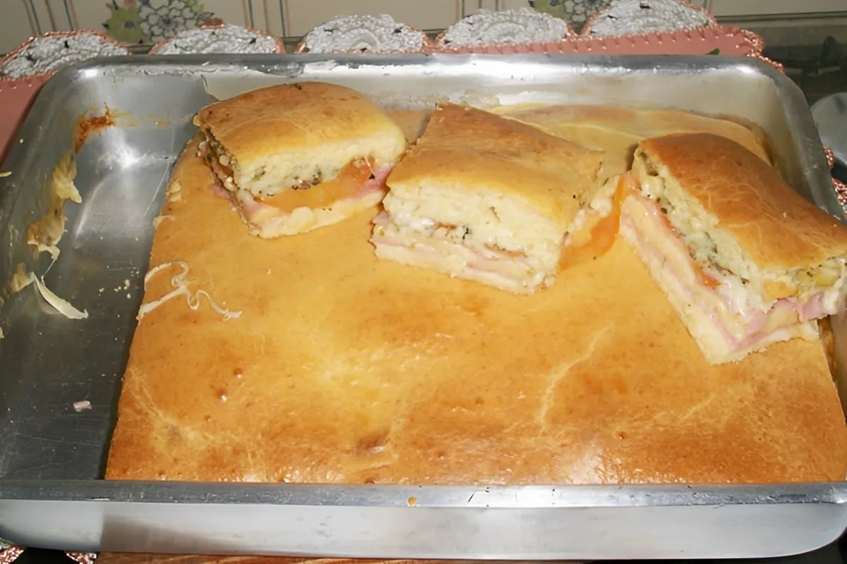 Torta de pizza de liquidificador muito fácil é só bater os i