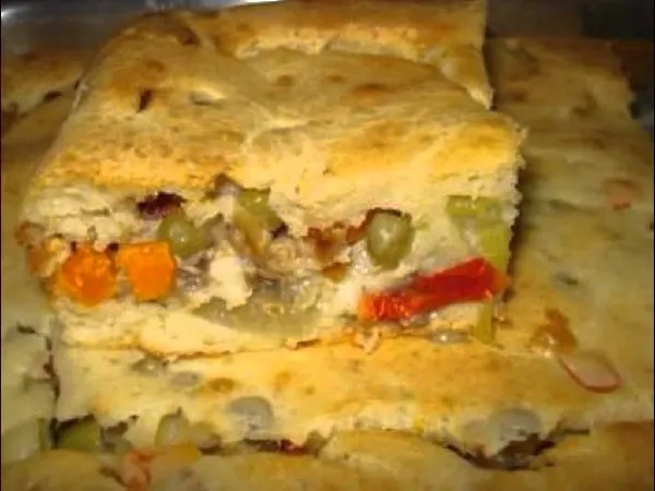 Torta de Sardinha de Liquidificador