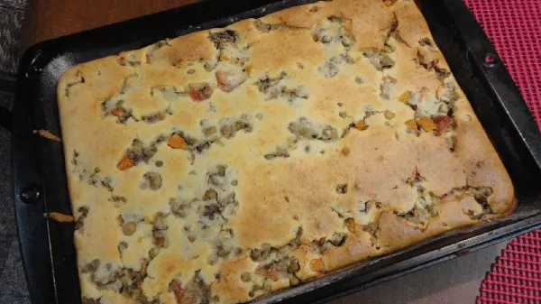 Torta de Sardinha de Liquidificador