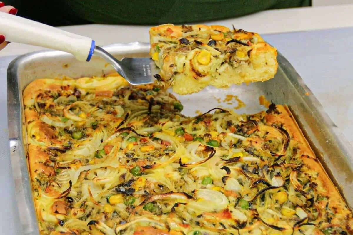 Torta de sardinha diferente: todo mundo da sua casa vai te p