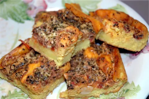 Torta de sardinha em lata aquela tradicional que muitas pess