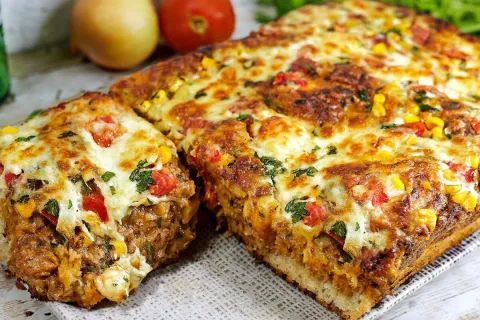 Torta de sardinha feita com uma massa inacreditável, ideal p