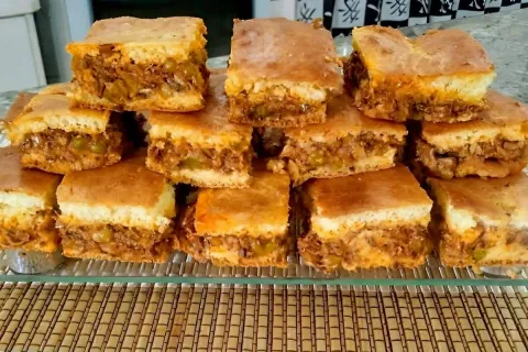 Torta de sardinha rápida feita no liquidificador receita igu