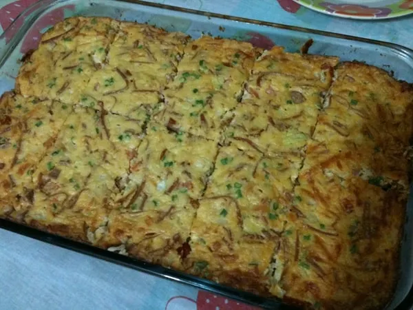 Torta de Sobras de Arroz