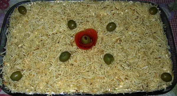 Torta Fria de Frango com Biscoito Cream Cracker
